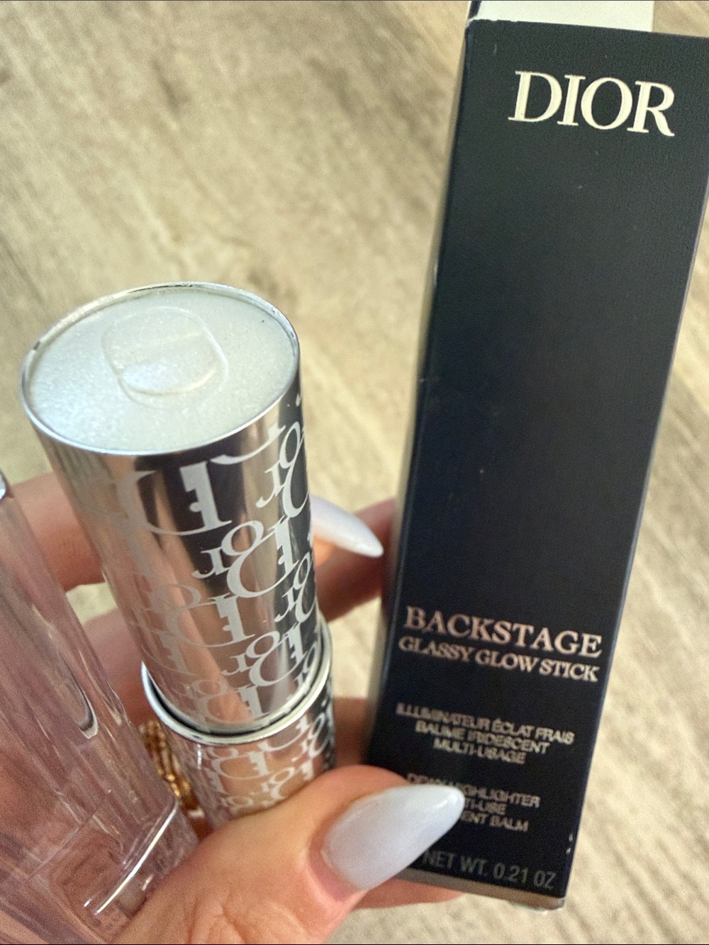 Dior Backstage Glassy Glow stick in shade glazed ice $44 retail